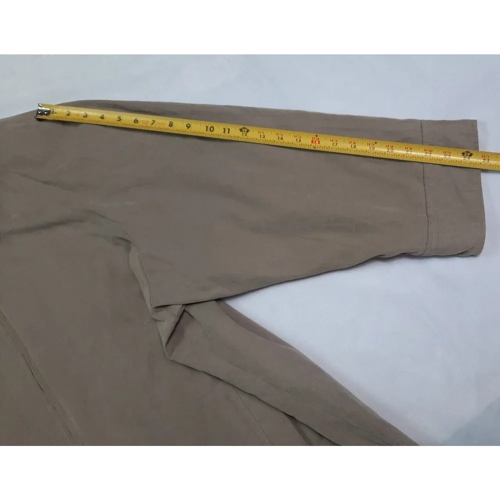 London Fog Mens Brown Full Zip Hooded Jacket Coat size 2X Reg - Picture 6 of 10